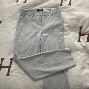 Express grey work pants
